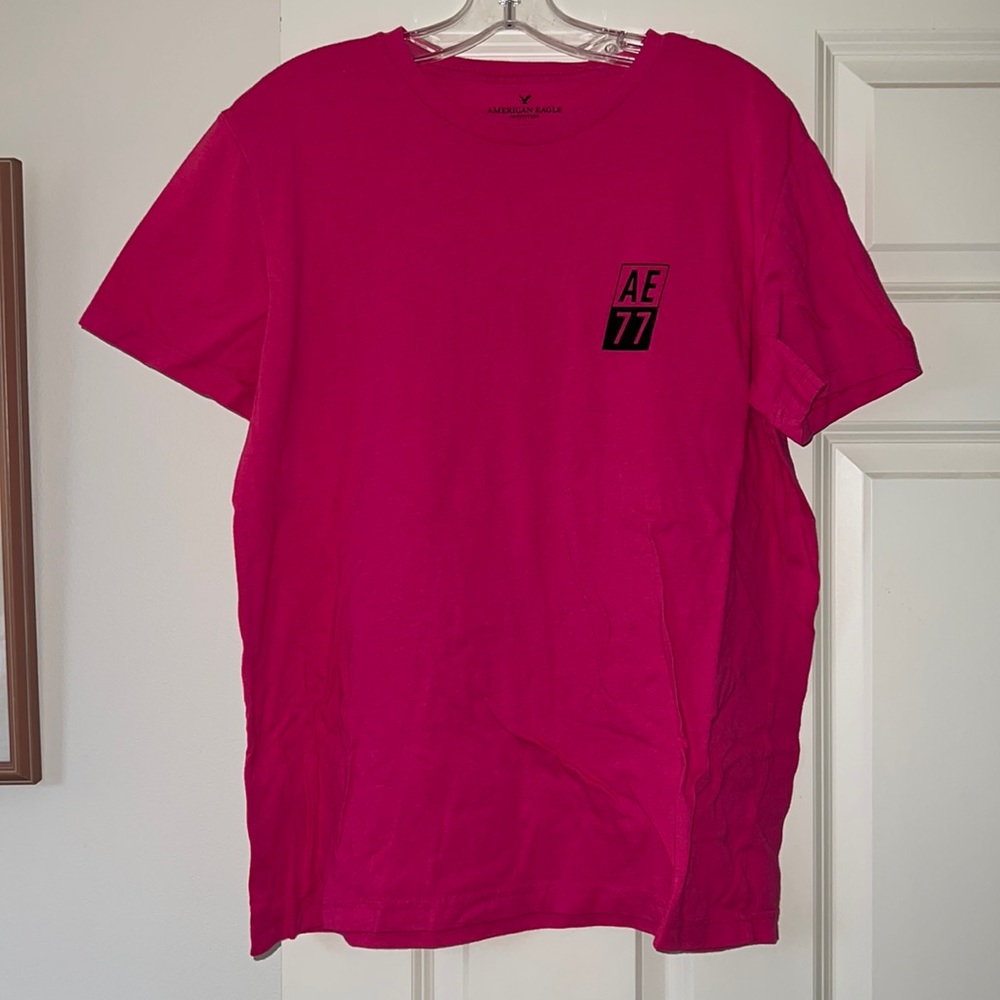 Pink American Eagle Tee
